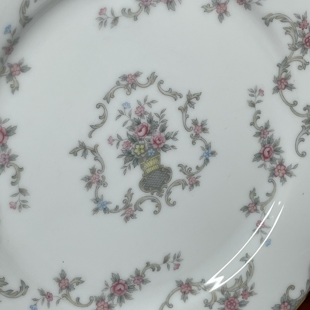 Noritake China Windsor 5924 Salad Plate Floral Japan - Picture 2 of 4